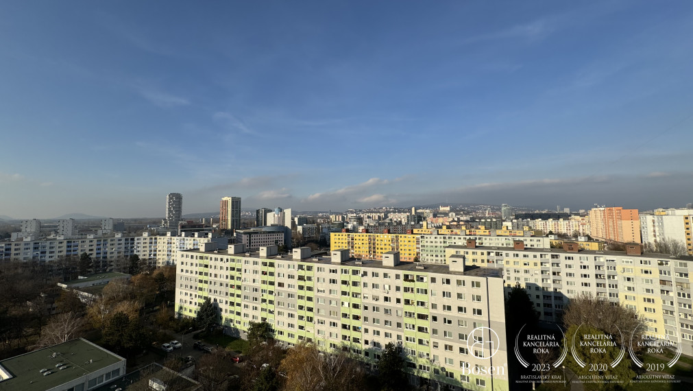 BOSEN | Na prenájom 1 izbový byt s krásnym výhľadom v Bratislave na Fedinovej ulici