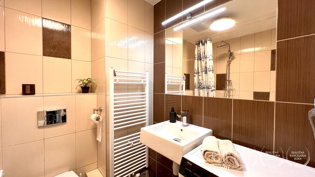 BOSEN | Prenájom - zariadený 1,5 izbový byt s parkovacím státím , Bratislava, Vietnamská ul.