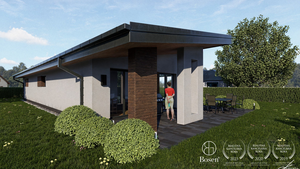 Bosen Realicity / 3 izbový rodinný dom vo Vojke nad Dunajom