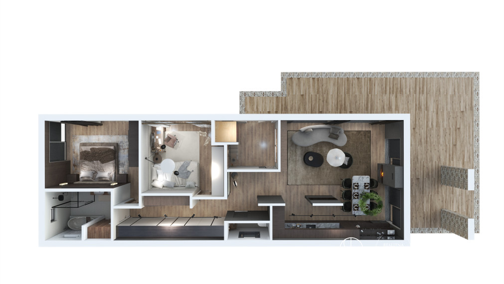 Bosen Realicity / 3 izbový rodinný dom vo Vojke nad Dunajom