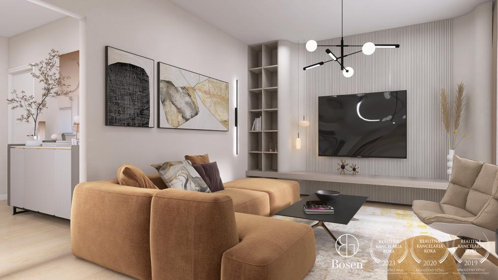 BOSEN | 4 izbový mezonetový byt so záhradkou, 288 m2, Bratislava - Karlova Ves, Pernecká ul.