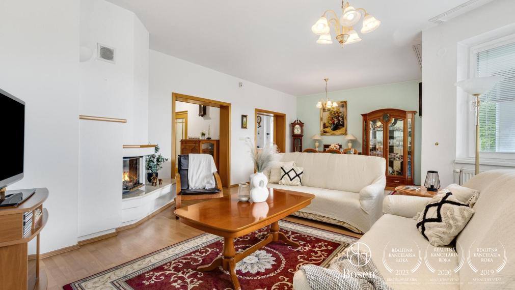 BOSEN | 4 izbový mezonetový byt so záhradkou, 288 m2, Bratislava - Karlova Ves, Pernecká ul.