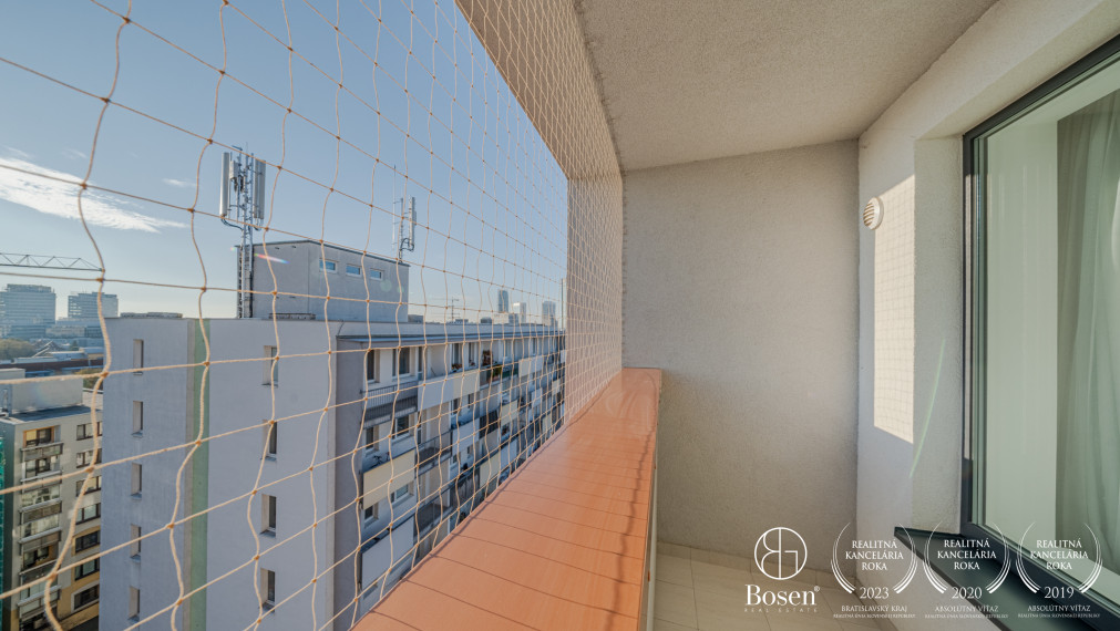 REZERVOVANÉ - BOSEN | 1 izbový byt v novostavbe, lodgia, parkovanie, Košická, Bratislava - Ružinov