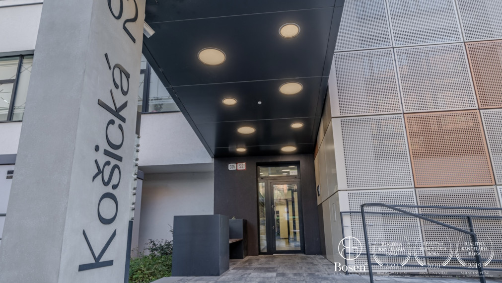 REZERVOVANÉ - BOSEN | 1 izbový byt v novostavbe, lodgia, parkovanie, Košická, Bratislava - Ružinov