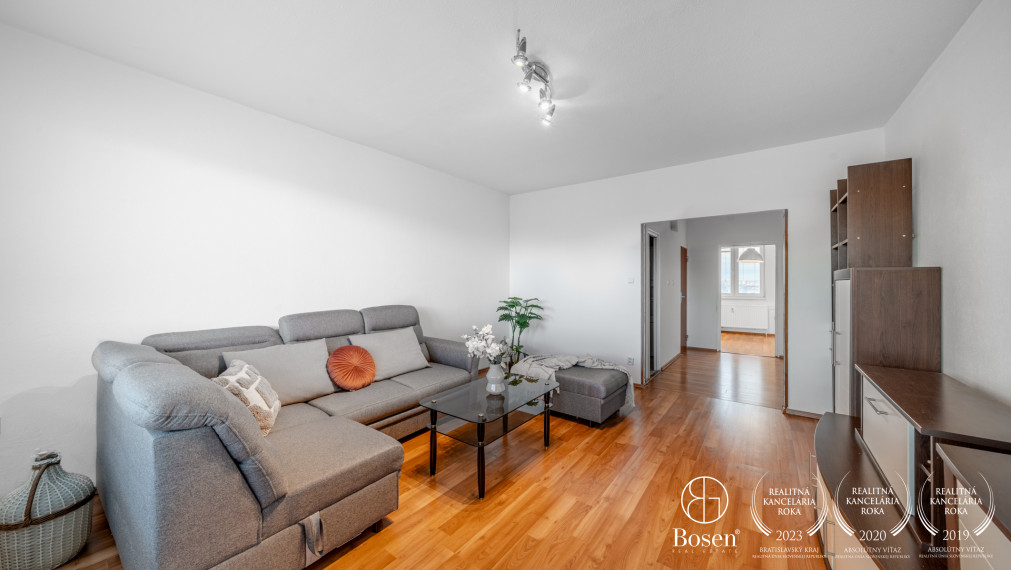BOSEN | Priestranný 3 izbový byt, 83,05 m2 s balkónom, Bratislava – m.č. Vrakuňa