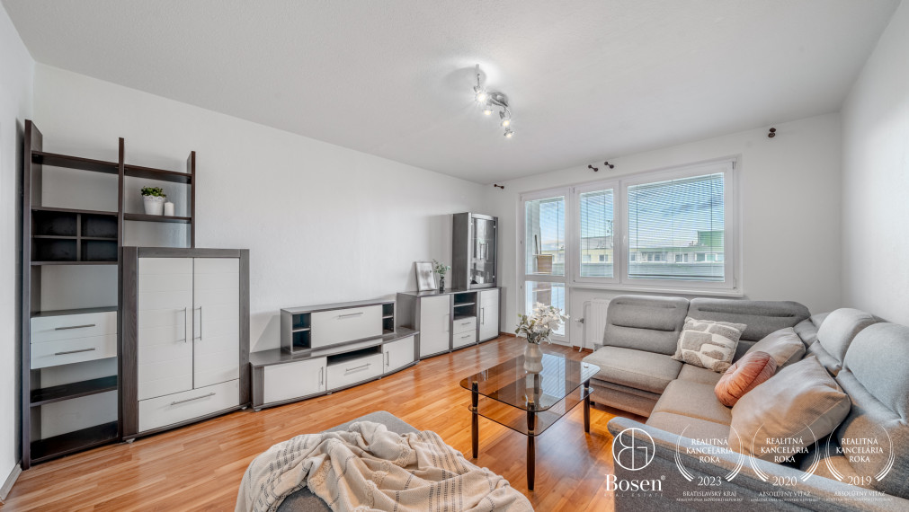 BOSEN | Priestranný 3 izbový byt, 83,05 m2 s balkónom, Bratislava – m.č. Vrakuňa