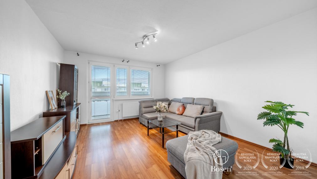 BOSEN | Priestranný 3 izbový byt, 83,05 m2 s balkónom, Bratislava – m.č. Vrakuňa