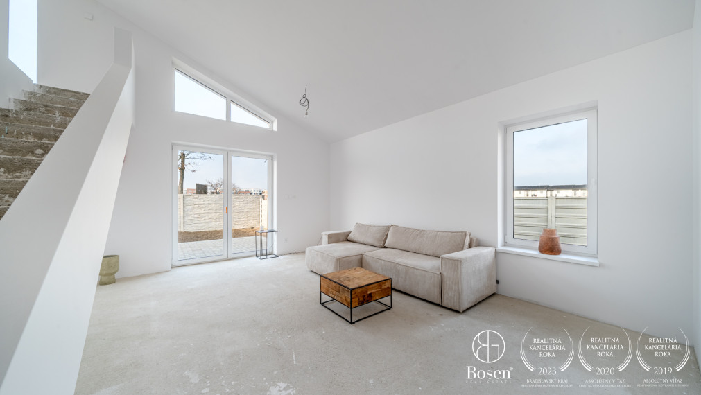 PREDANÉ BOSEN | Skolaudovaný  4 izb. RD v Miloslavov