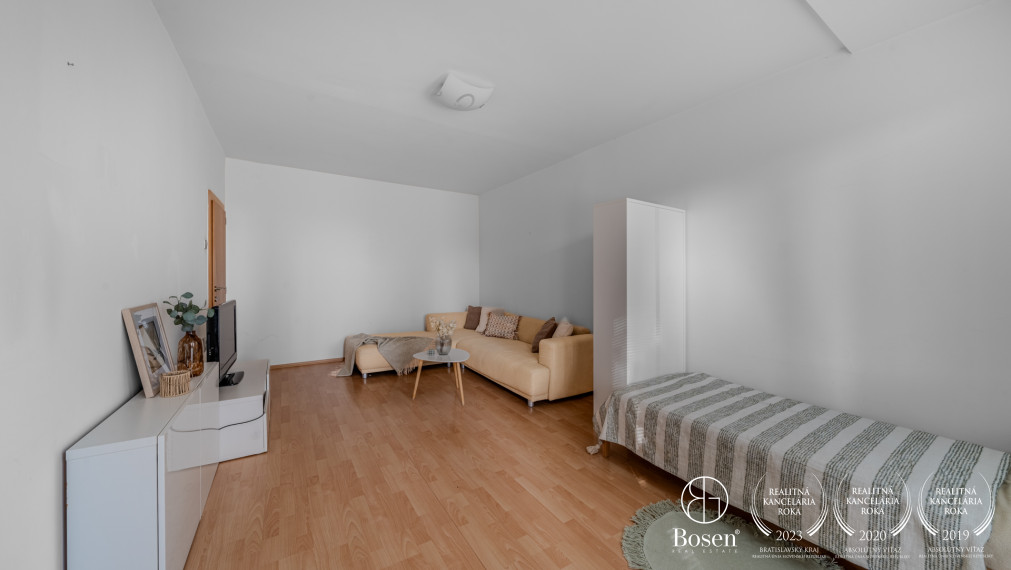 BOSEN | Prenájom priestranný 2 izbový byt s balkónom, 66,13 m2, Bratislava – m.č. Ružinov