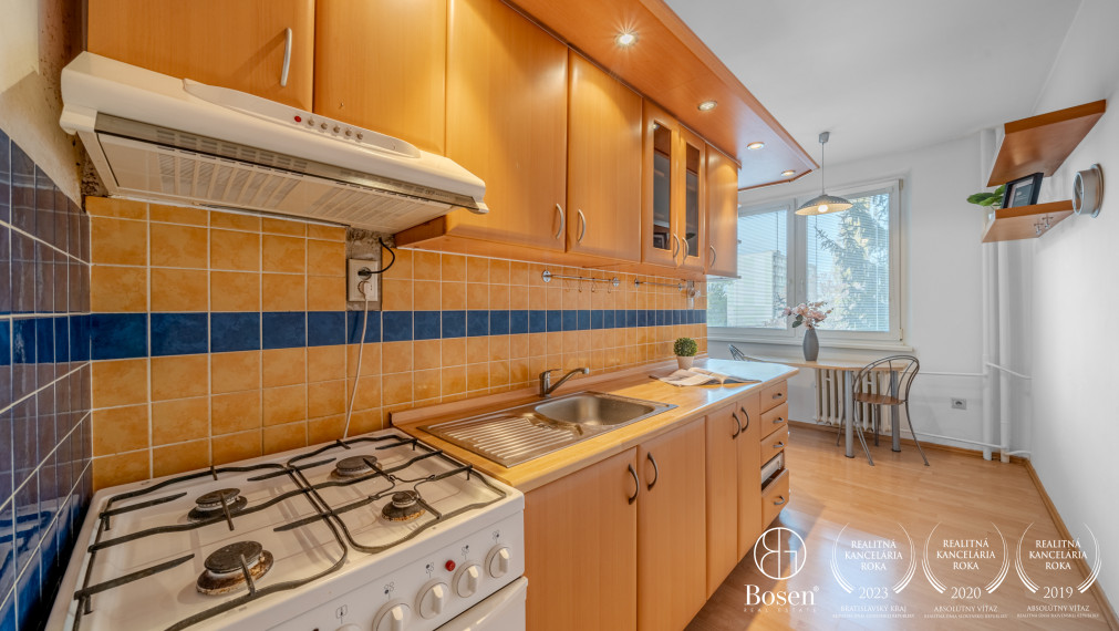 BOSEN | Prenájom priestranný 2 izbový byt s balkónom, 66,13 m2, Bratislava – m.č. Ružinov