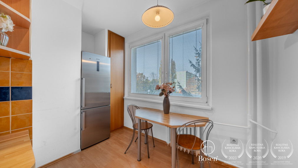 BOSEN | Prenájom priestranný 2 izbový byt s balkónom, 66,13 m2, Bratislava – m.č. Ružinov