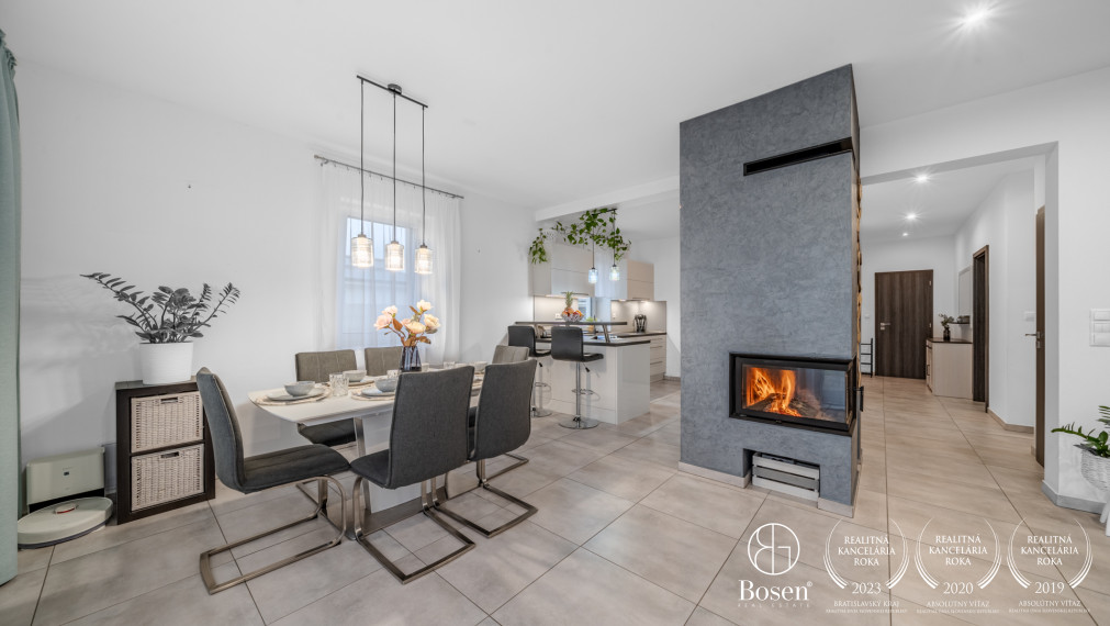 BOSEN | Novostavba 5 izbového rodinného domu Malacky - Píniová Alej