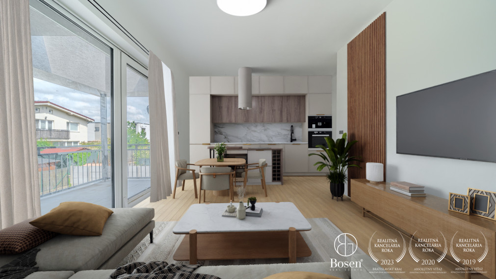 BOSEN | REZERVOVANÉ - 3 izbový mezonet v novostavbe, 2 x parkovacie státie, Stupava, ul. Sama Tomášika