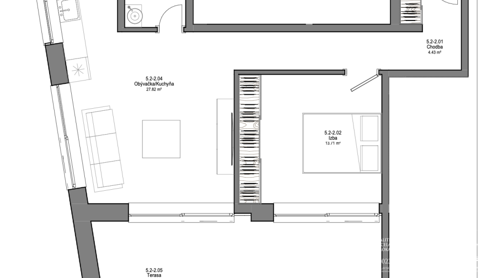 TEPLICZ_05-02a_2 izbový byt