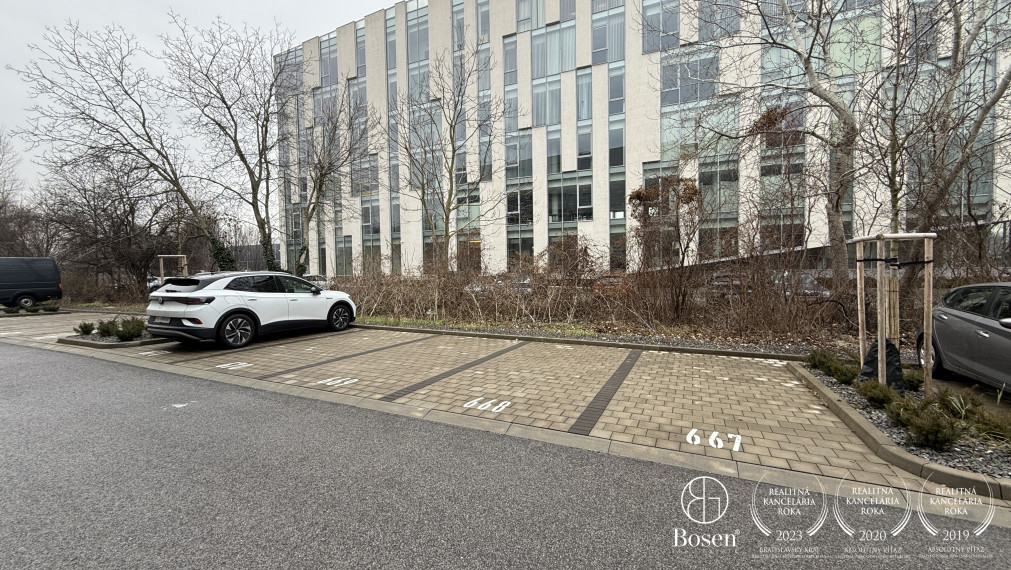 BOSEN | Predaj parkovacieho státia pri letisku v projekte Ovocné sady