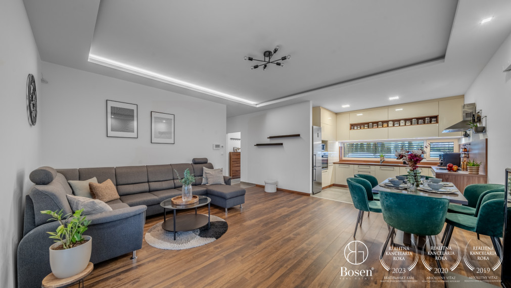 BOSEN | PREDANÉ | 4 izbový dom v slepej ulici, Most pri Bratislave, 102m2