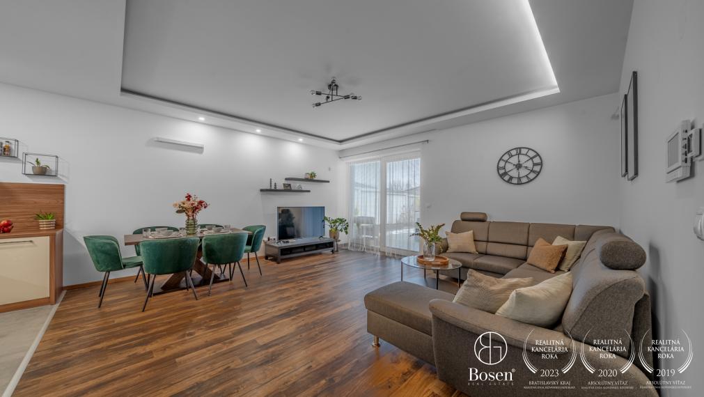 BOSEN | PREDANÉ | 4 izbový dom v slepej ulici, Most pri Bratislave, 102m2
