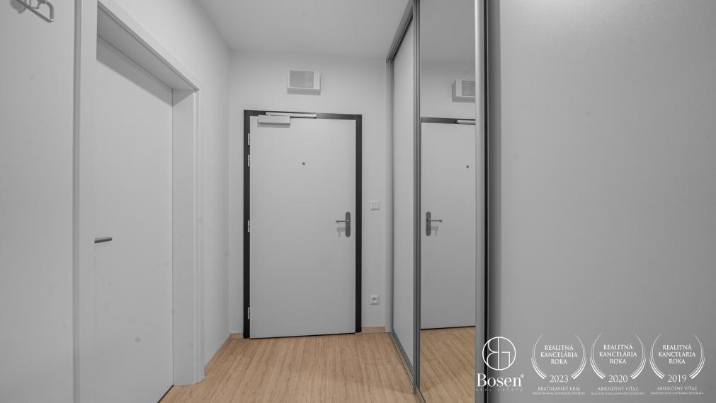 BOSEN | REZERVOVANÉ Zariadený 2 izbový byt s balkónom v novostavbe Nuppu, Ružinov