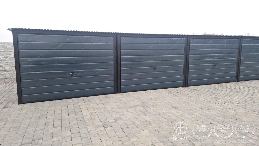 BOSEN | Nová plechová garáž, elektrické ovládanie, Hviezdoslavov