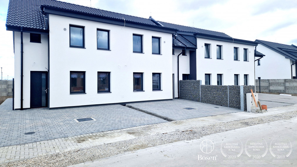 BOSEN | stredné byty voľné - 4 izbové Byty, so záhradkou a tepelným čerpadlom