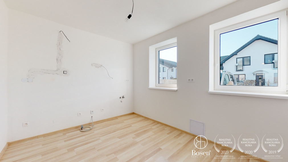 BOSEN | stredné byty voľné - 4 izbové Byty, so záhradkou a tepelným čerpadlom