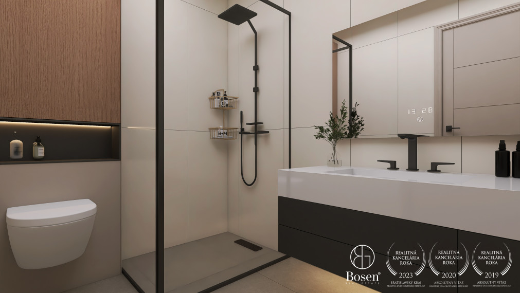 BOSEN | Na predaj 3 izbový byt Bratislava - Ružinov