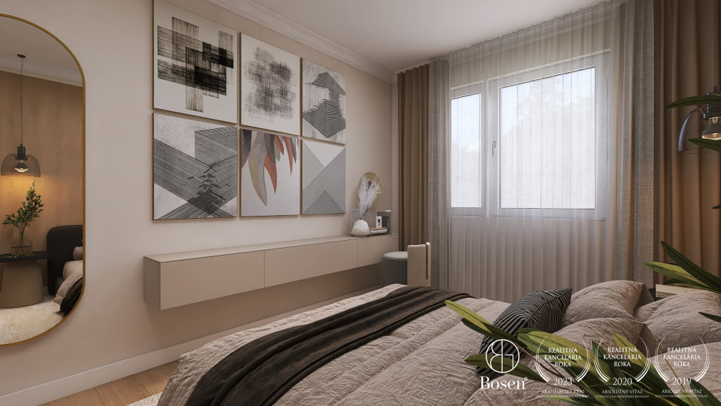 BOSEN | Na predaj 3 izbový byt Bratislava - Ružinov