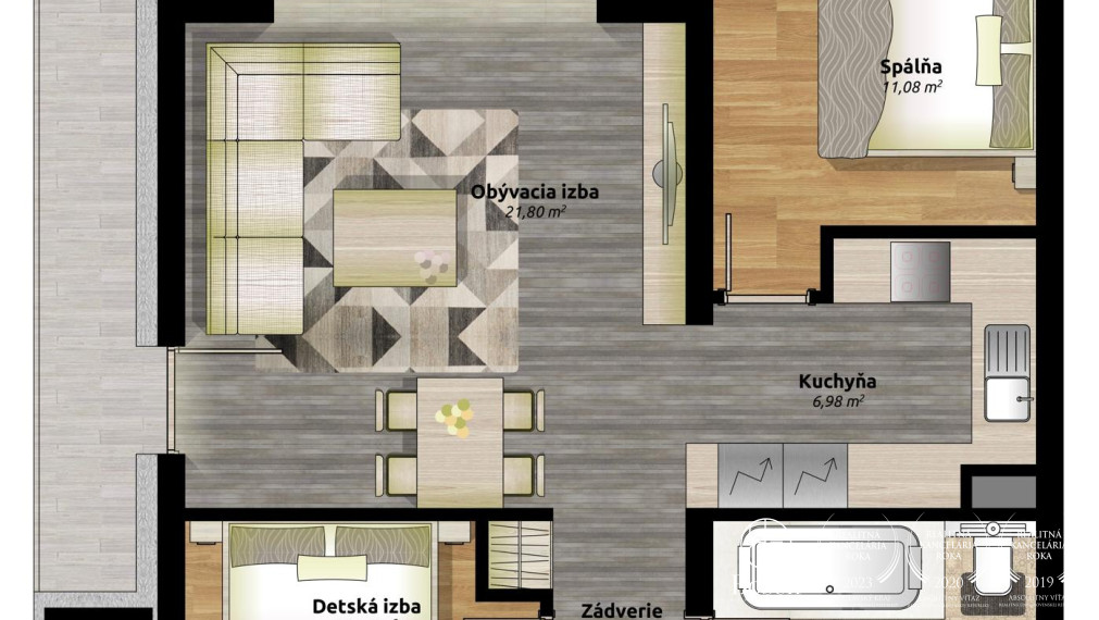 BOSEN | IDEAL Homes | 3 izbový byt, Dunajská Streda
