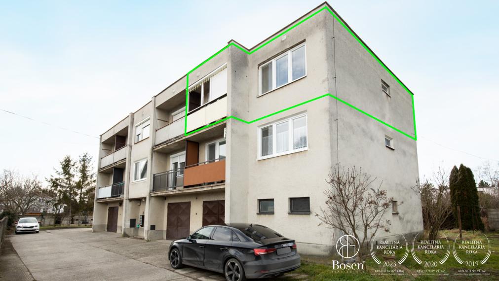 BOSEN | Na predaj 4-izbový byt na ulici Krivá, Topoľníky