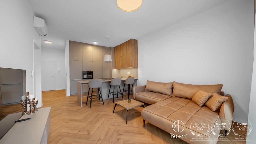 BOSEN | Dizajnový 2 izbový byt na Ľadovej ulici, s krásnou terasou