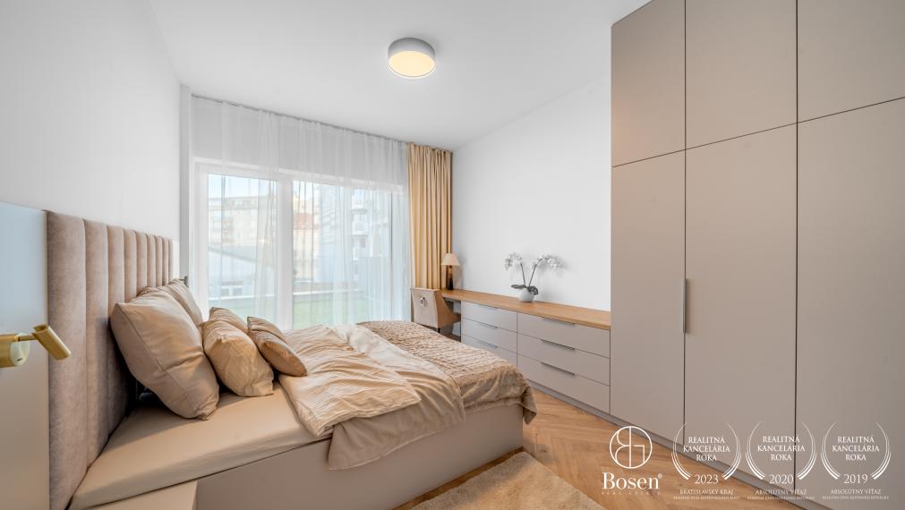 BOSEN | Dizajnový 2 izbový byt na Ľadovej ulici, s krásnou terasou