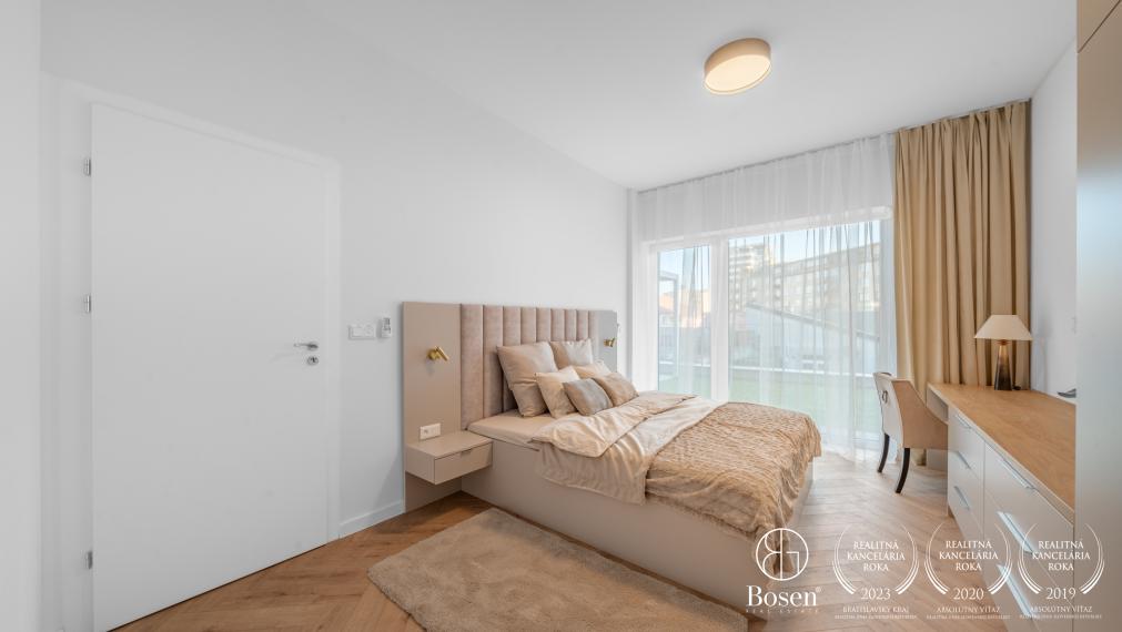 BOSEN | Dizajnový 2 izbový byt na Ľadovej ulici, s krásnou terasou