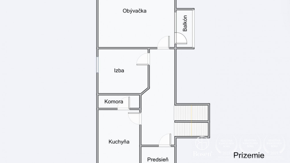 BOSEN |6 izbový RD s veľkou záhradou, s pivnicou a garážou v Miloslavove