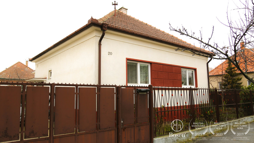 BOSEN | Na predaj 3 izbový rodinný dom, Bratislava - Ružinov