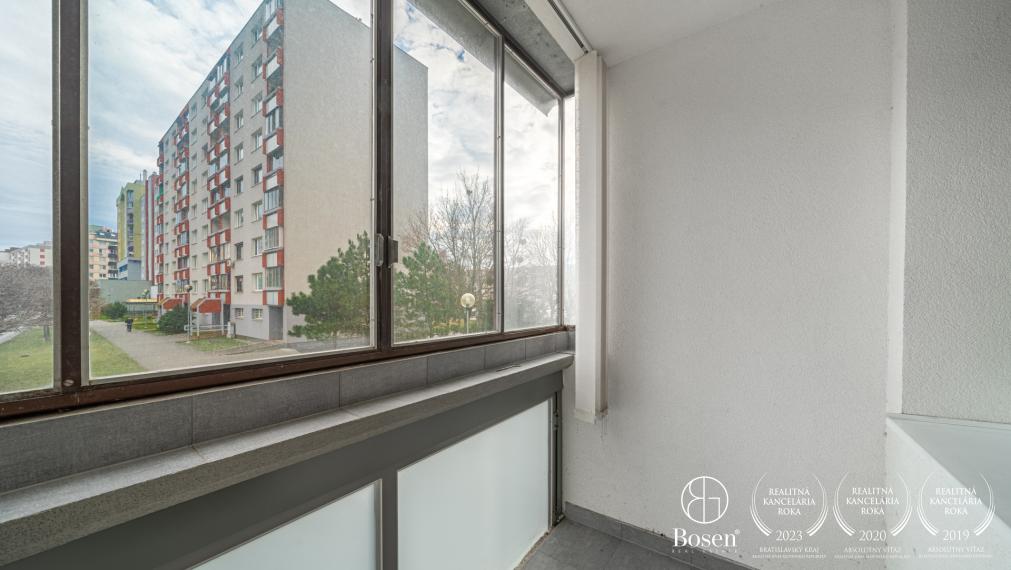 PREDANÉ - BOSEN | 2 izbový byt s balkónom, 53 m2, Mierová – Ružinov
