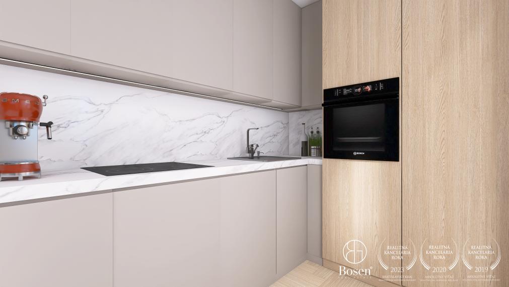 PREDANÉ - BOSEN | 2 izbový byt s balkónom, 53 m2, Mierová – Ružinov