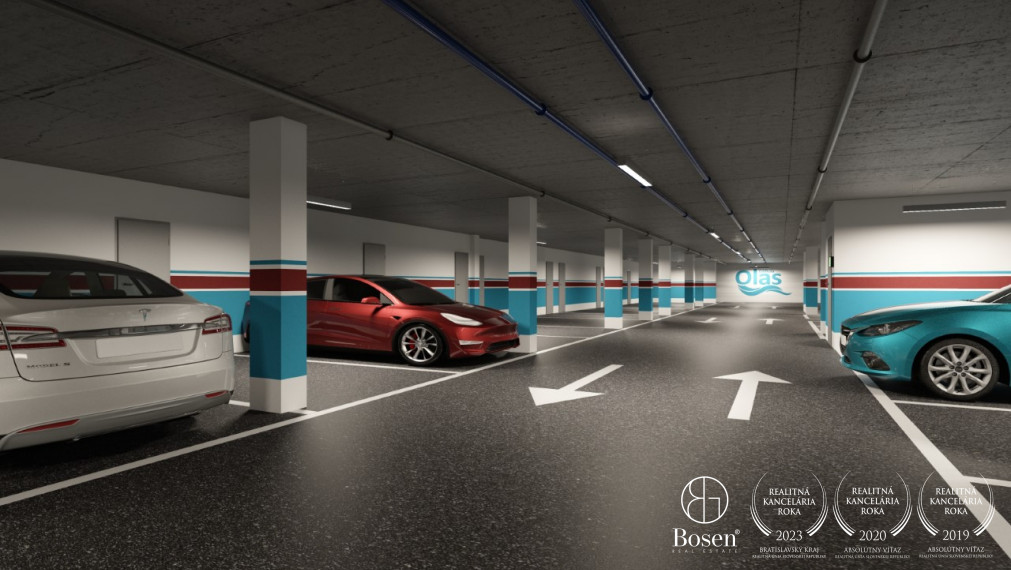 Moderný 3 izbový prímorský apartmán s bazénom