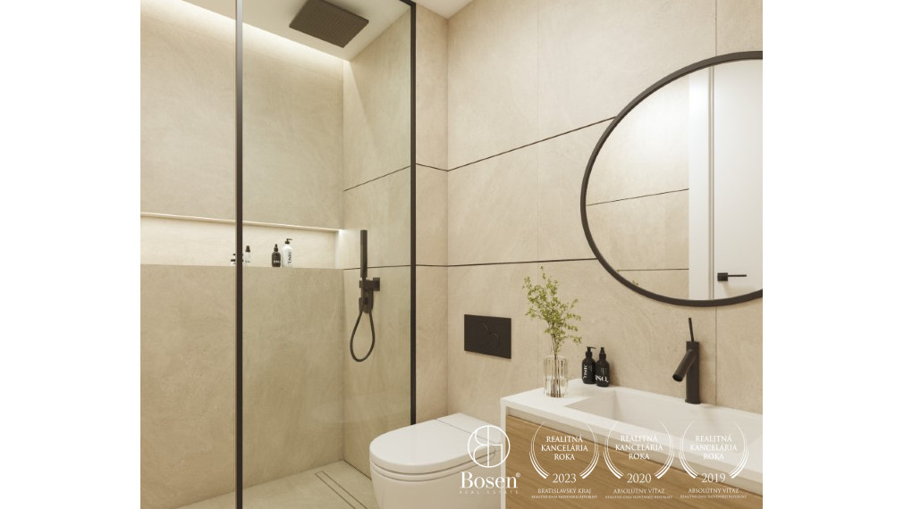 Moderný 3 izbový prímorský apartmán s bazénom