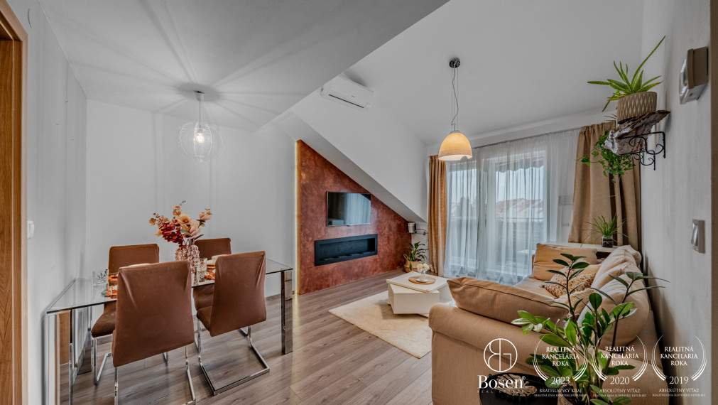 BOSEN | PREDANÉ | 3 izbový mezonet s parkovacím miestom, Svätý Jur, 92m2