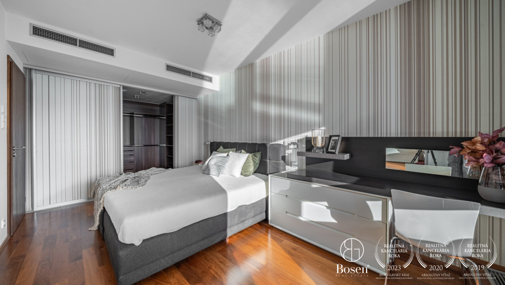 BOSEN | Slnečný 3 izbový byt, River park-Bratislava, 95m2