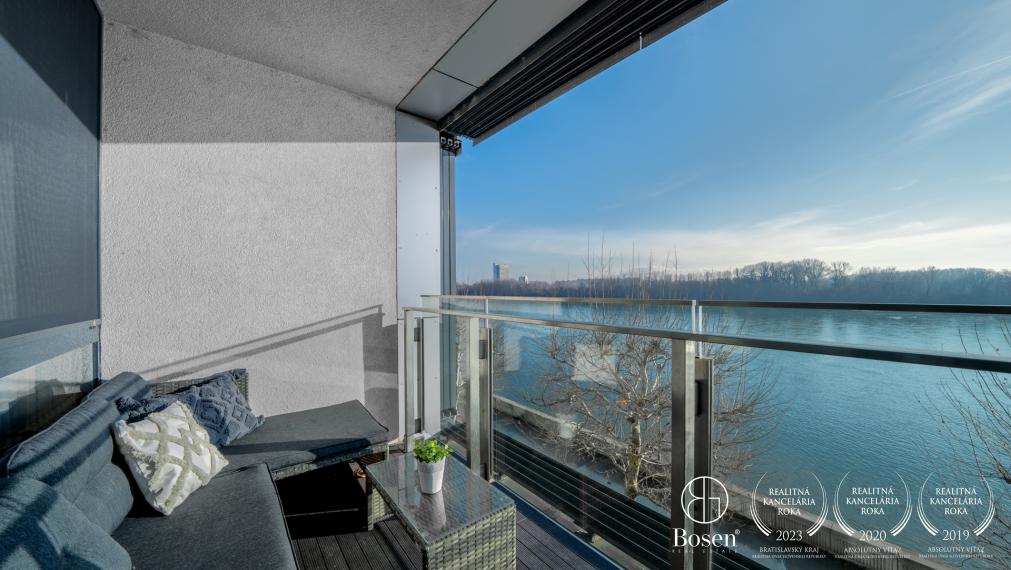 BOSEN | Slnečný 3 izbový byt, River park-Bratislava, 95m2