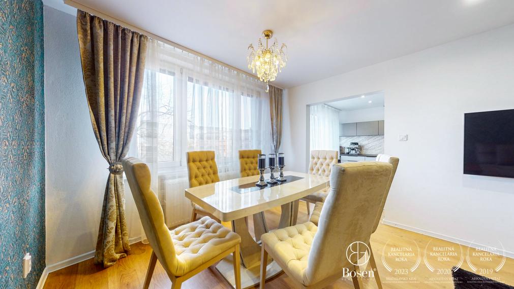 BOSEN ǀ Zariadený 3-izbový byt v centre mesta Lučenec, Partizánska, 79m2