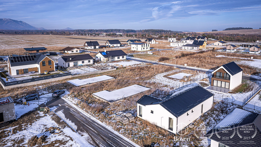 BOSEN | výnimočné nízkoenergetické domy vo Veľkej Lomnici