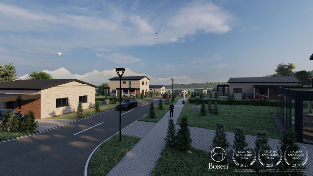 BOSEN | V Spolupráci s developerom predaj pozemkov Vlková
