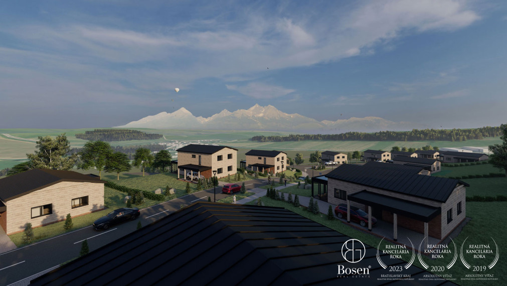 BOSEN | V Spolupráci s developerom predaj pozemkov Vlková