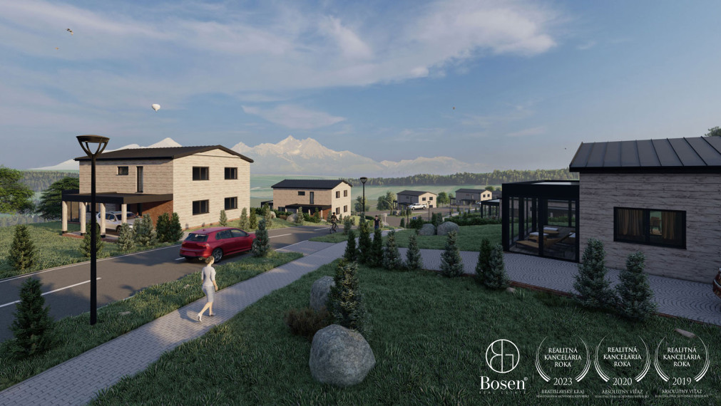 BOSEN | V Spolupráci s developerom predaj pozemkov Vlková