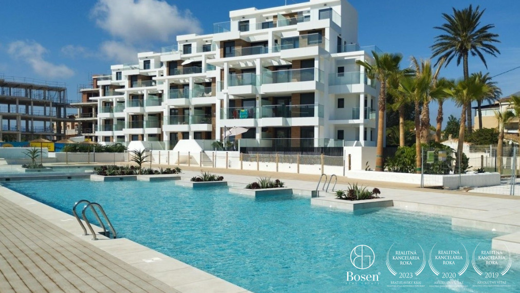 Moderné apartmány v privátnom komplexe v Dénia