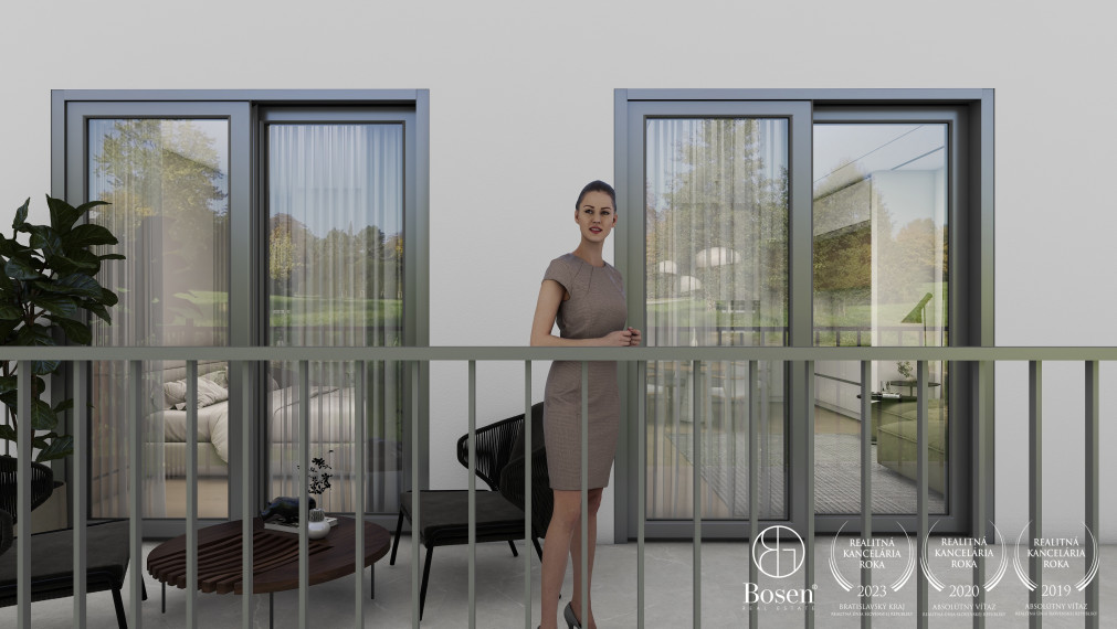 Bosen Realicity / 3 izbový byt s výhľadom na les v Projekte Byty Altum