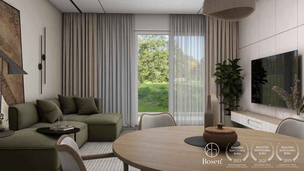 Bosen Realicity / 3 izbový byt s výhľadom na les v Projekte Byty Altum