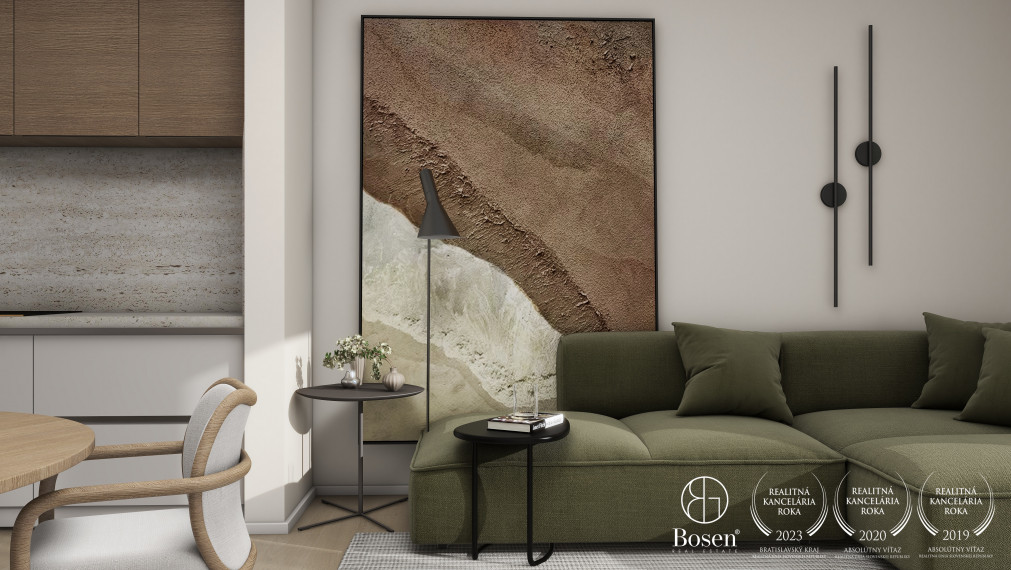 Bosen Realicity / 3 izbový byt s výhľadom na les v Projekte Byty Altum